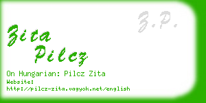 zita pilcz business card